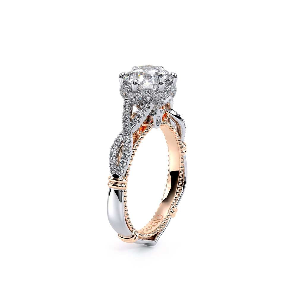 Parisian-153r-18k Two Tone Round