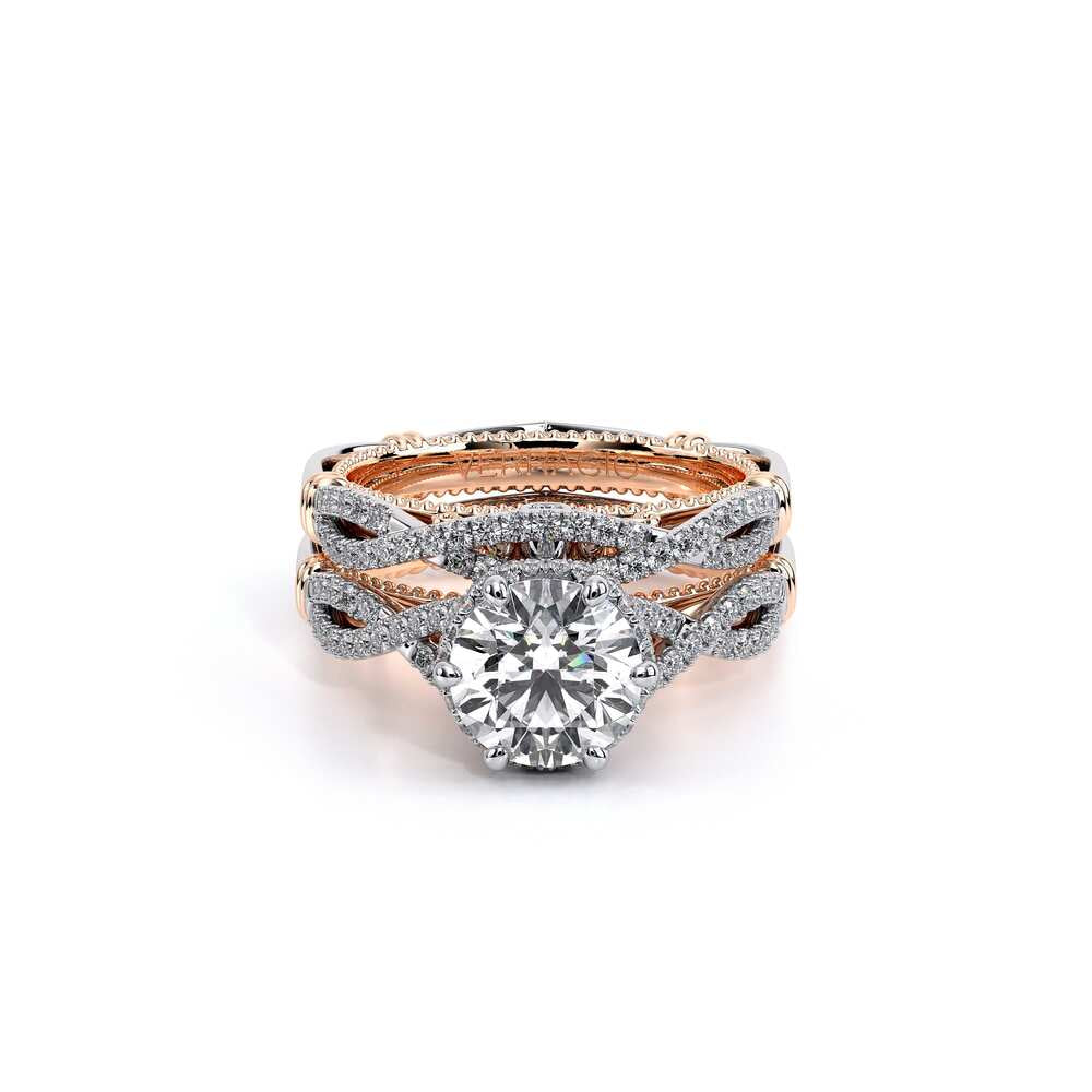 Parisian-153r-18k Two Tone Round