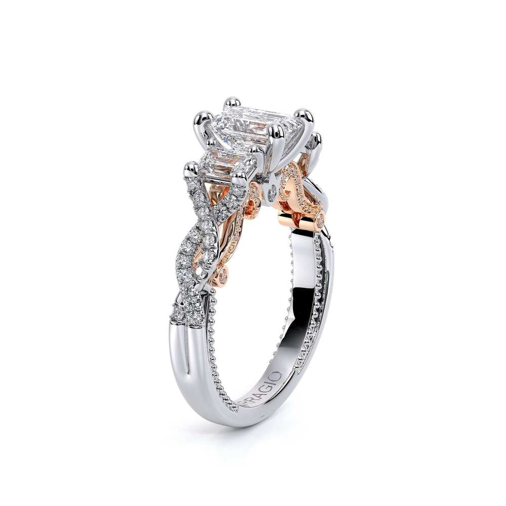 Insignia-7074em-18k Two Tone Emerald
