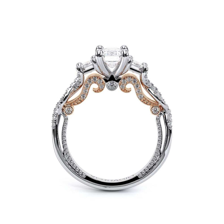 Insignia-7074em-18k Two Tone Emerald