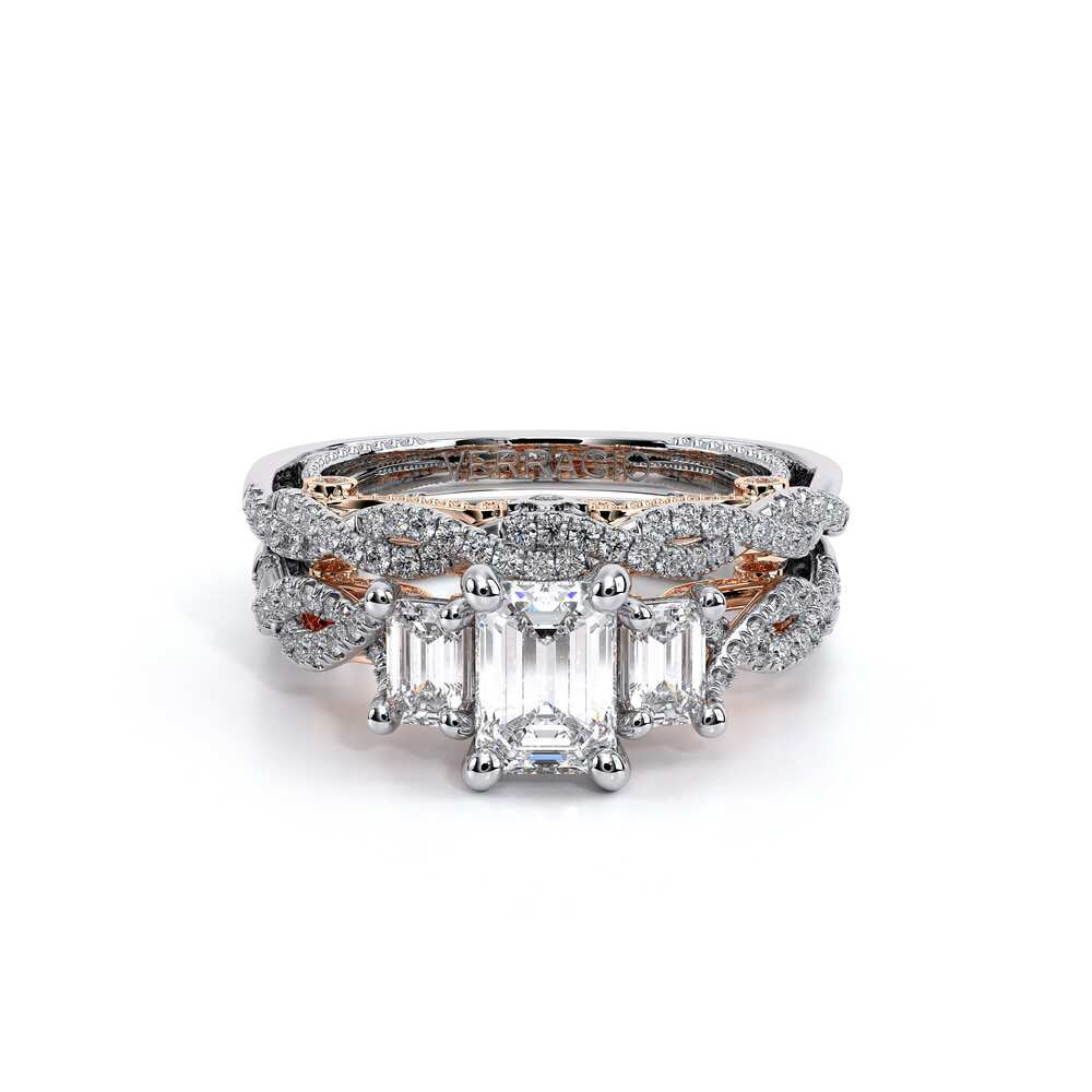 Insignia-7074em-18k Two Tone Emerald