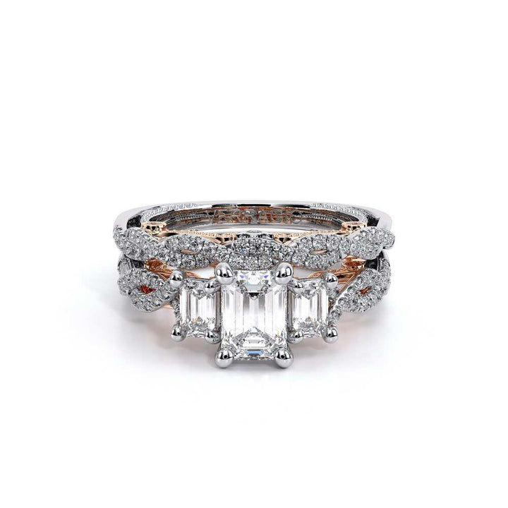 Insignia-7074em-18k Two Tone Emerald