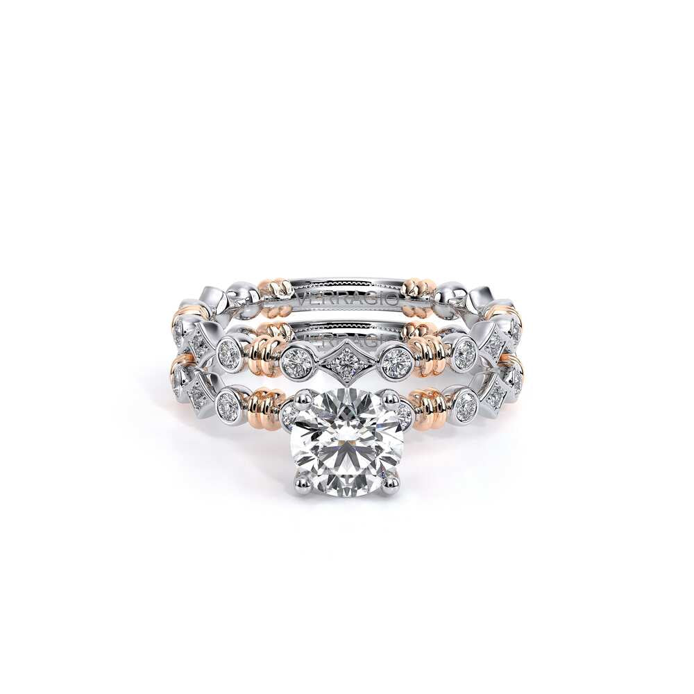 Renaissance-973-R-14k Two Tone Round