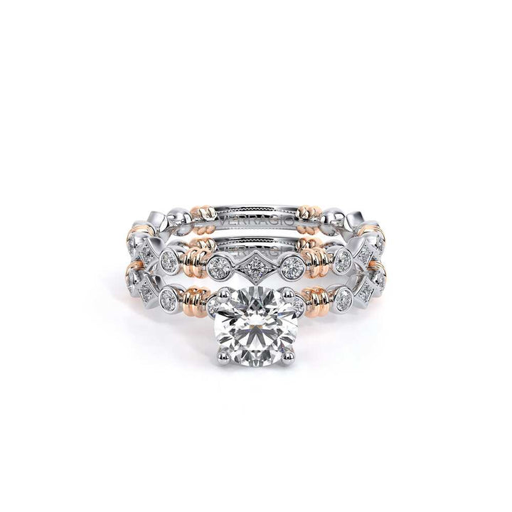 Renaissance-973-R-14k Two Tone Round