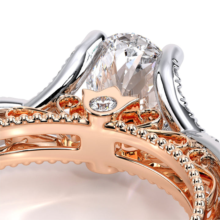 Venetian-5003ov-18k Two Tone Oval