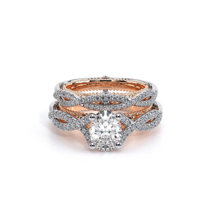 Venetian-5003ov-14k Two Tone Oval