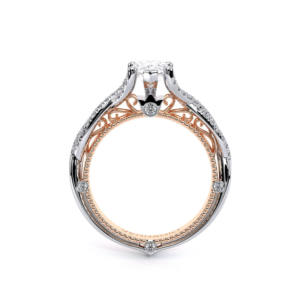 Venetian-5003pear-14k Two Tone Pear