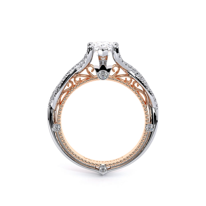 Venetian-5003pear-14k Two Tone Pear