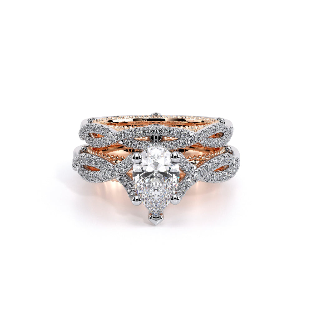 Venetian-5003pear-14k Two Tone Pear