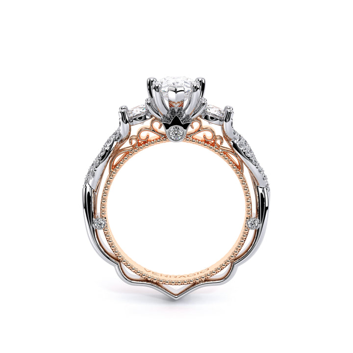 Venetian-5013pear-14k Two Tone Pear