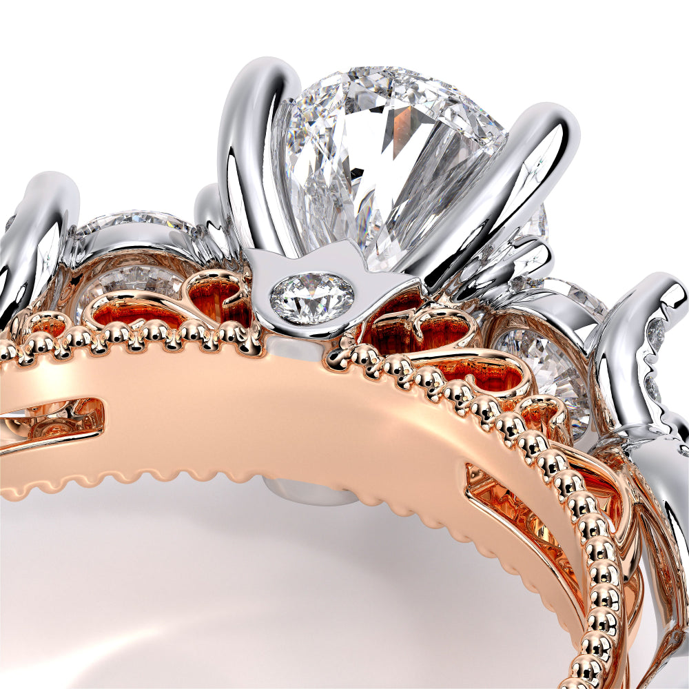 Venetian-5013pear-14k Two Tone Pear