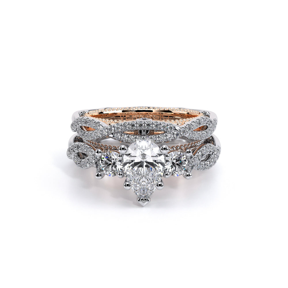 Venetian-5013pear-14k Two Tone Pear