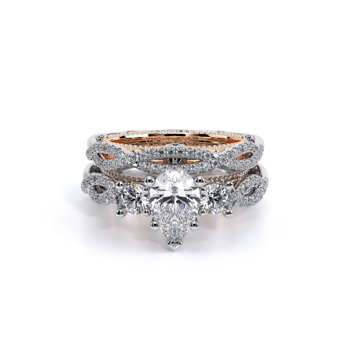 Venetian-5013pear-14k Two Tone Pear