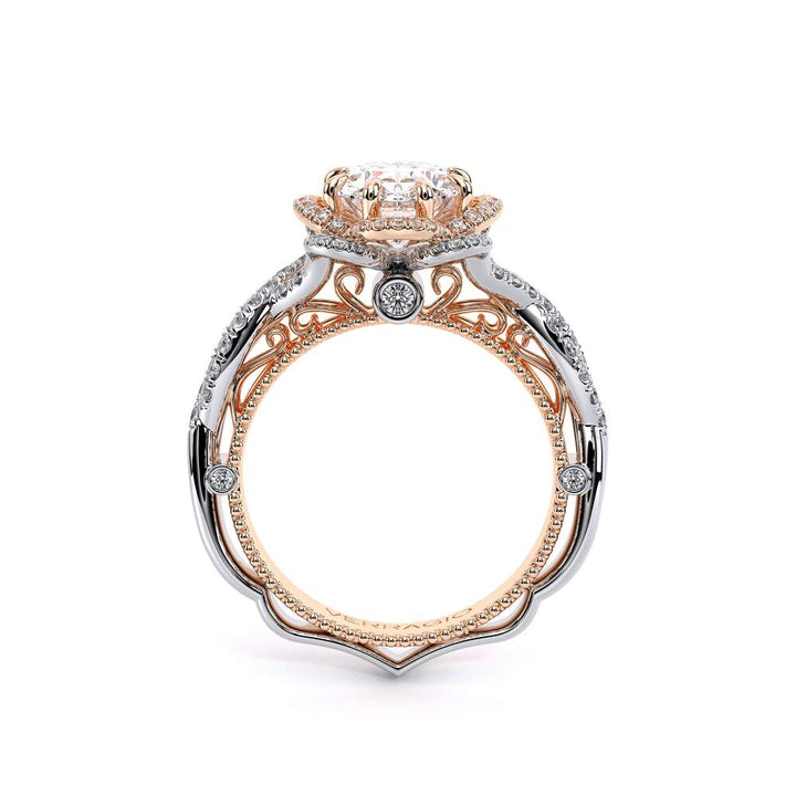 Venetian-5051ov-18k Two Tone Oval