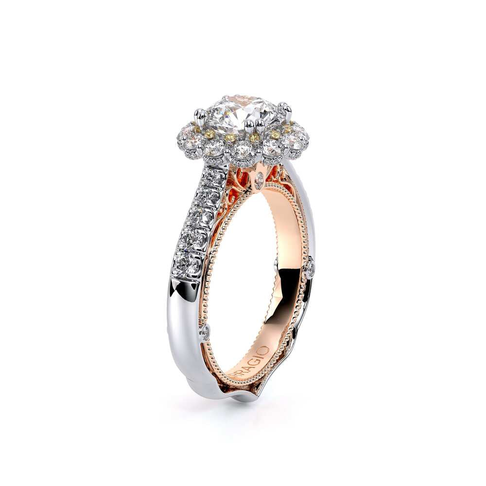Venetian-5080r-14k Two Tone Round