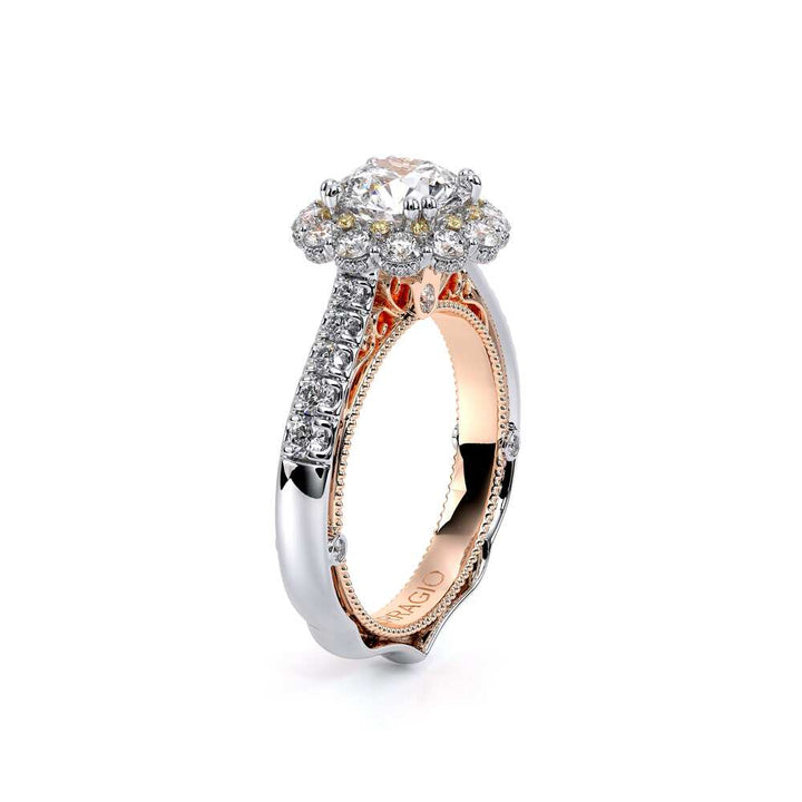 Venetian-5080r-14k Two Tone Round