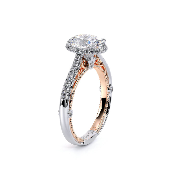 Venetian-5081ov-18k Two Tone Oval