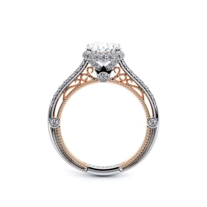 Venetian-5081ov-18k Two Tone Oval