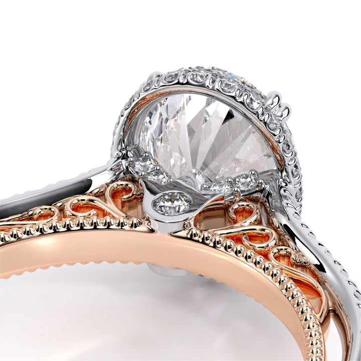 Venetian-5081ov-18k Two Tone Oval
