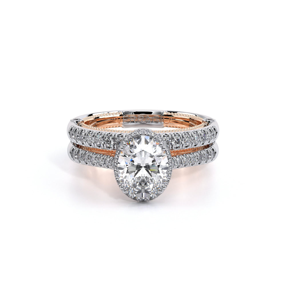 Venetian-5081ov-18k Two Tone Oval
