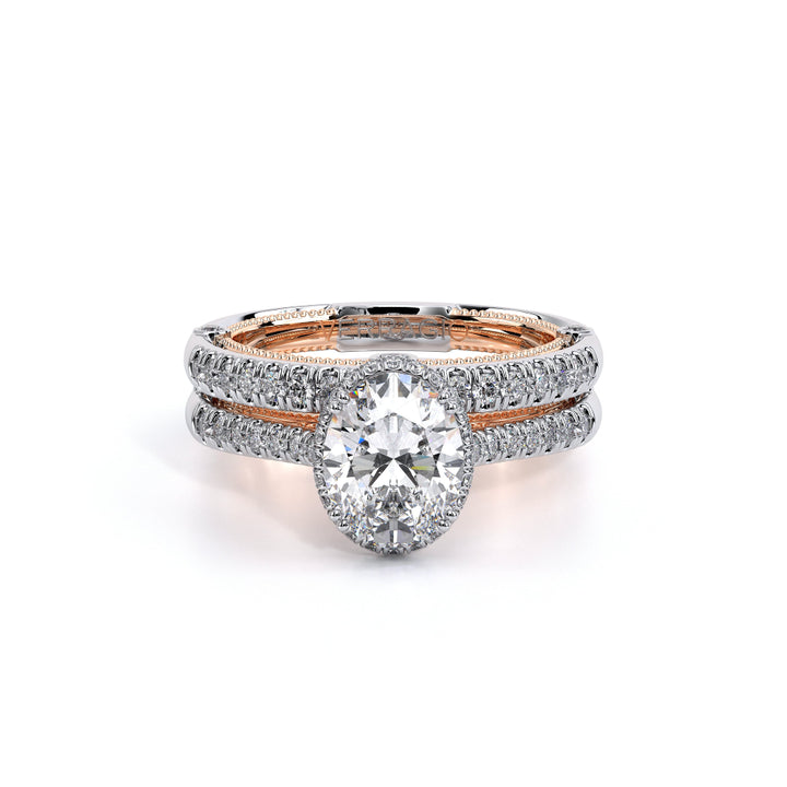 Venetian-5081ov-18k Two Tone Oval