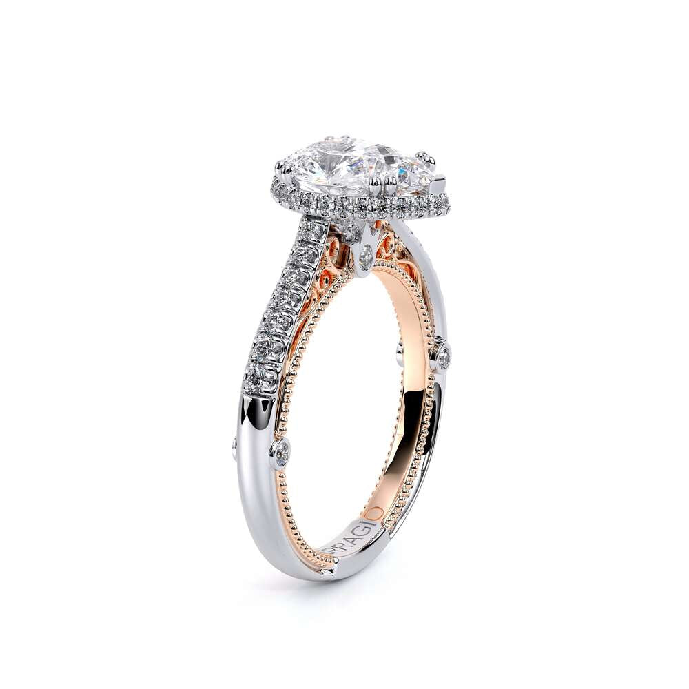 Venetian-5081-18k Two Tone Pear