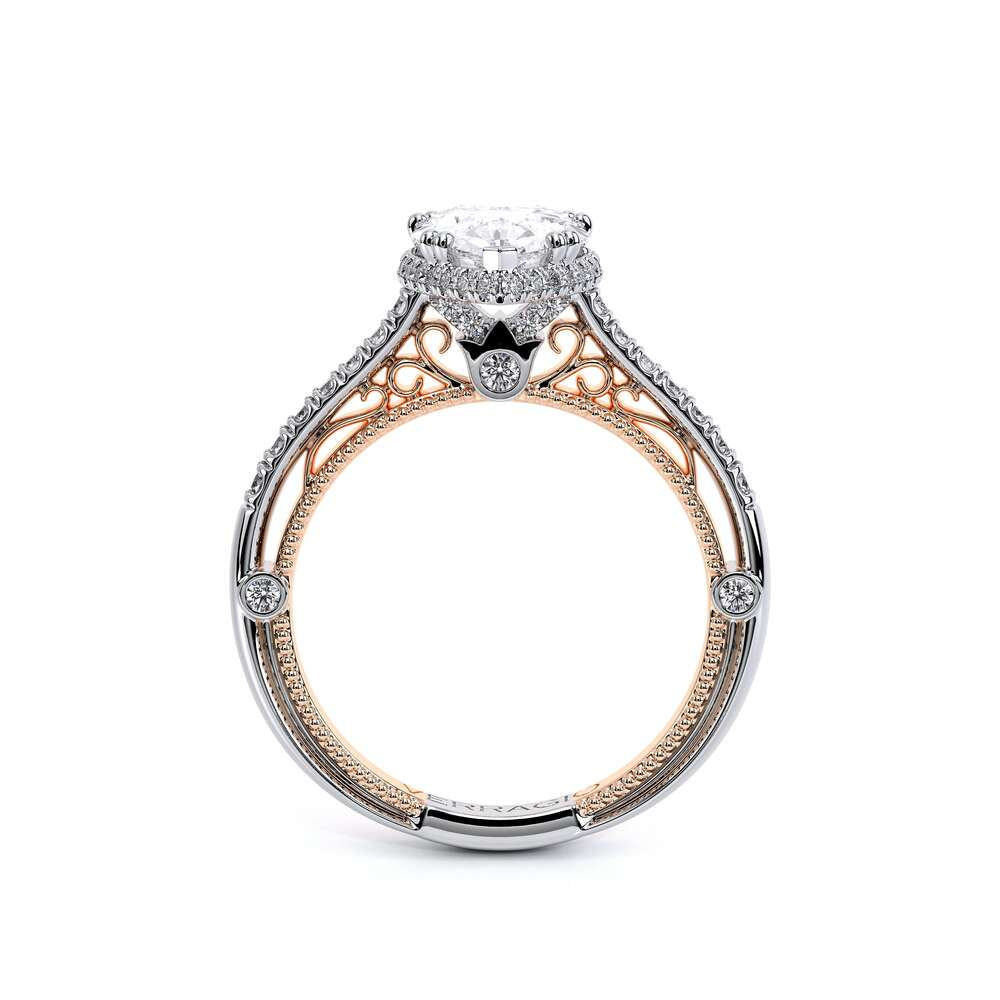 Venetian-5081-18k Two Tone Pear