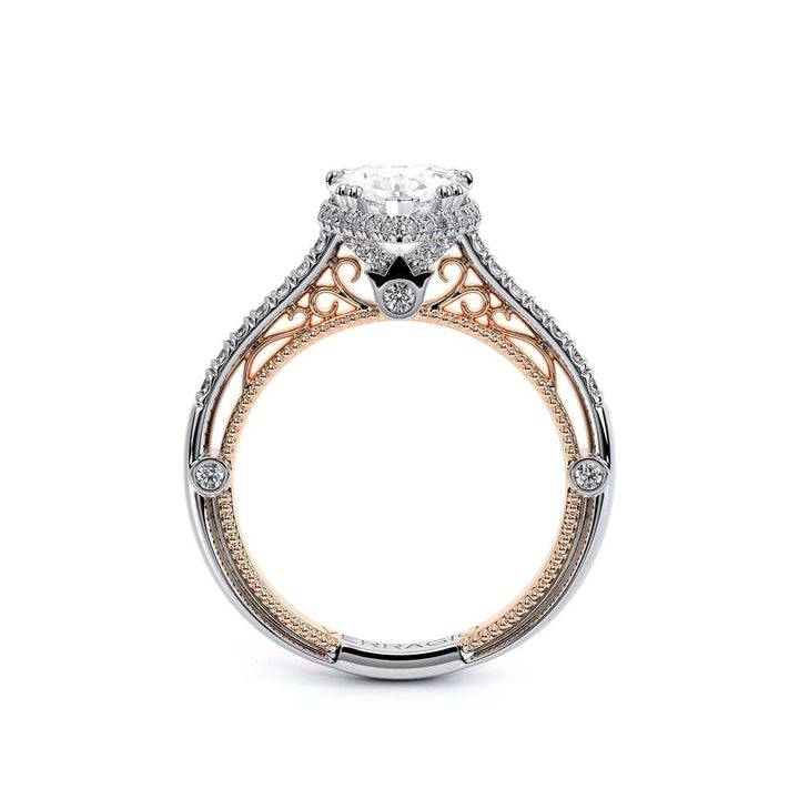 Venetian-5081-18k Two Tone Pear