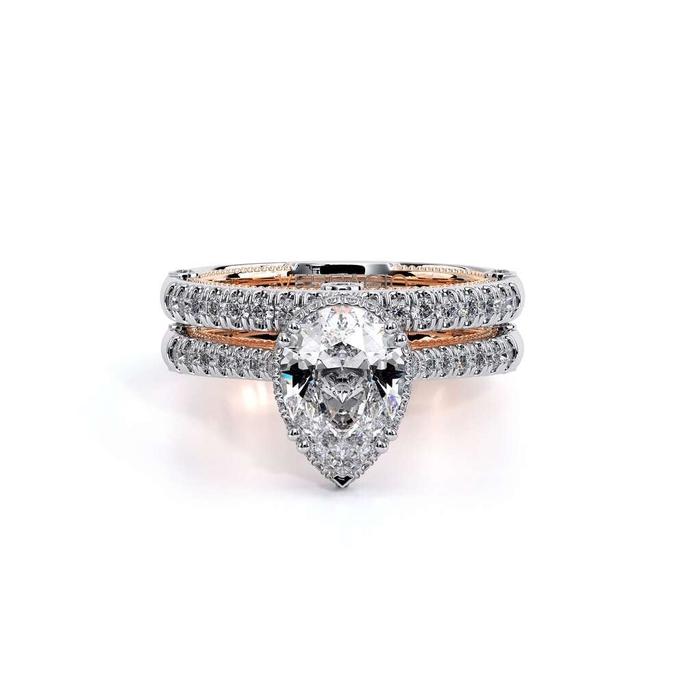 Venetian-5081-18k Two Tone Pear