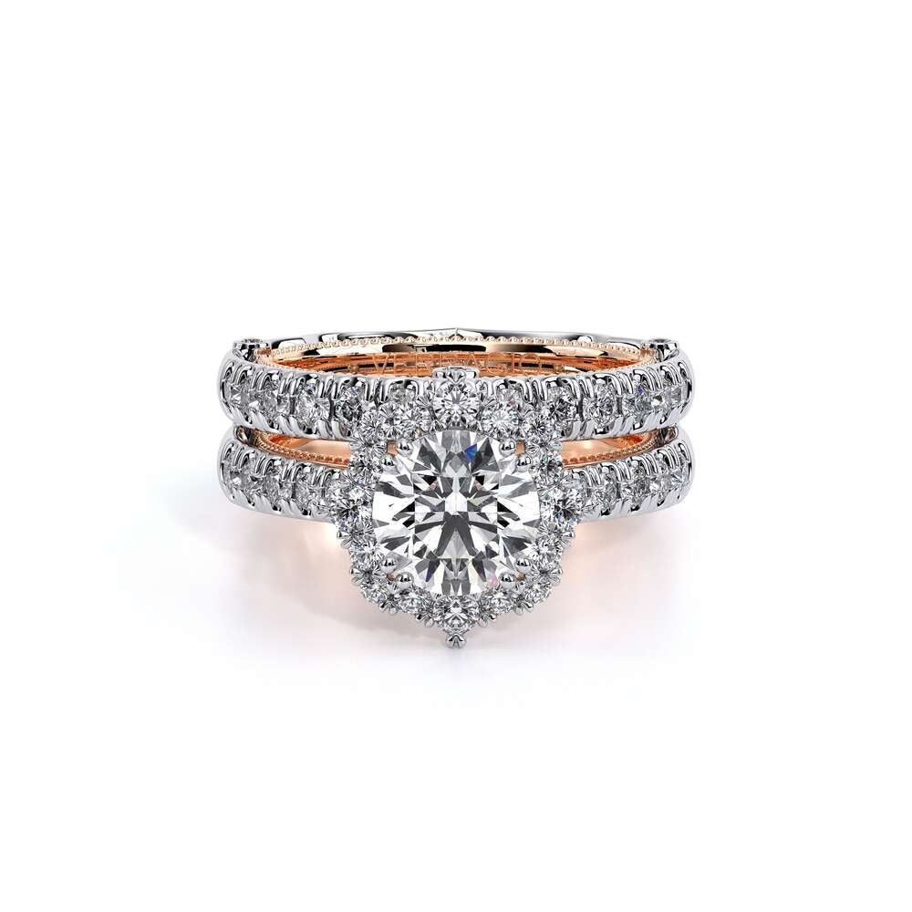 Venetian-5083r-14k Two Tone Round