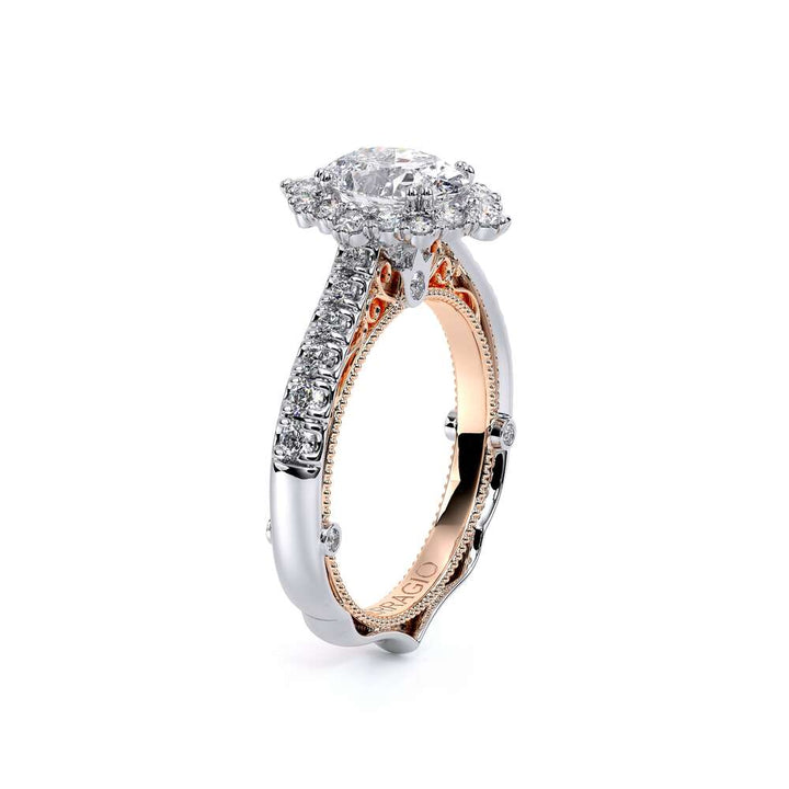 Venetian-5083ov-14k Two Tone Oval