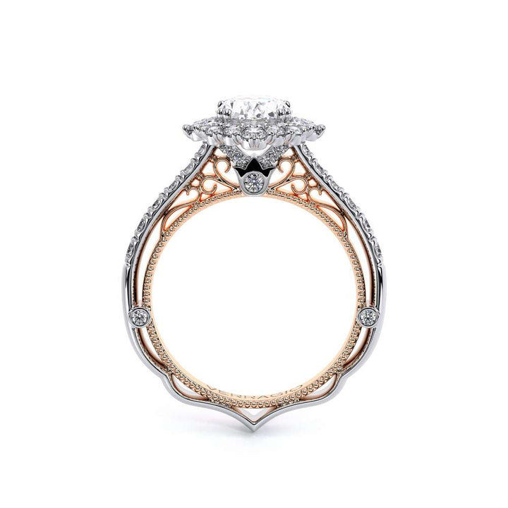 Venetian-5083ov-14k Two Tone Oval
