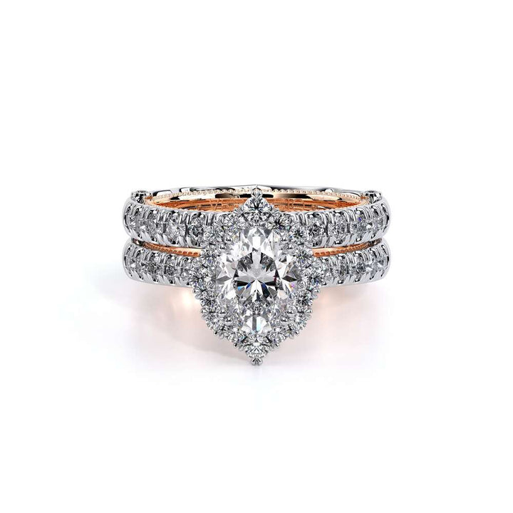 Venetian-5083ov-14k Two Tone Oval