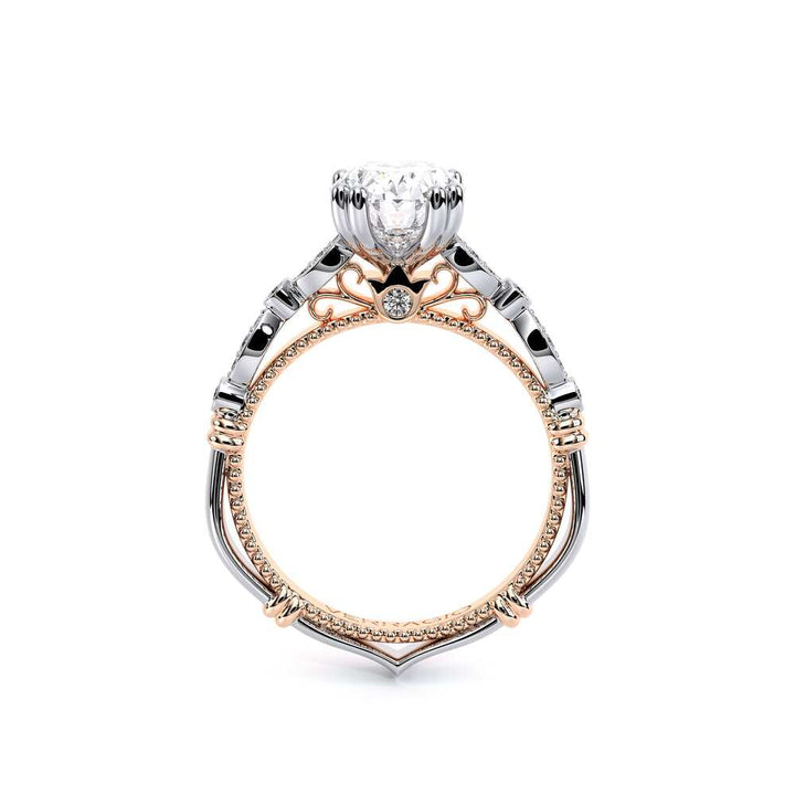Parisian-100ov-18k Two Tone Oval