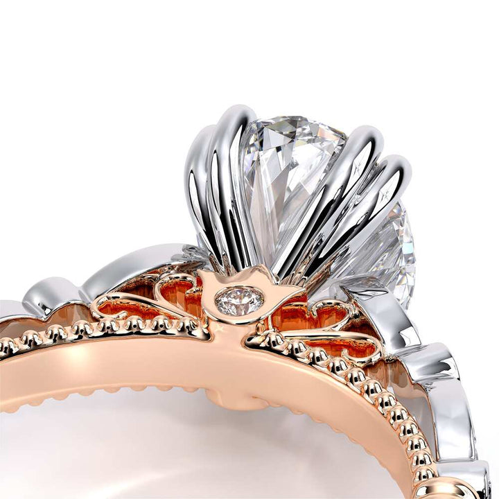 Parisian-100ov-18k Two Tone Oval