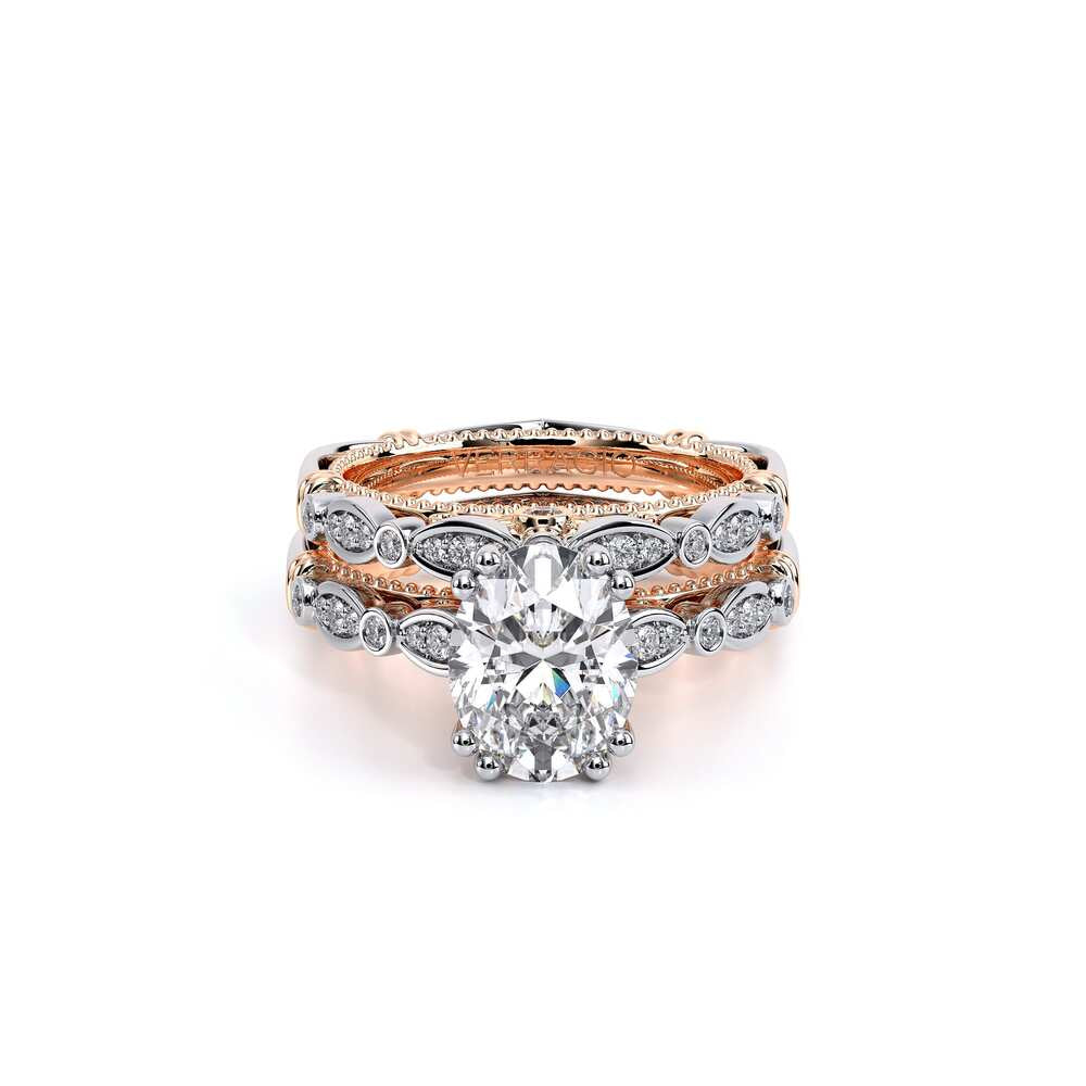 Parisian-100ov-18k Two Tone Oval