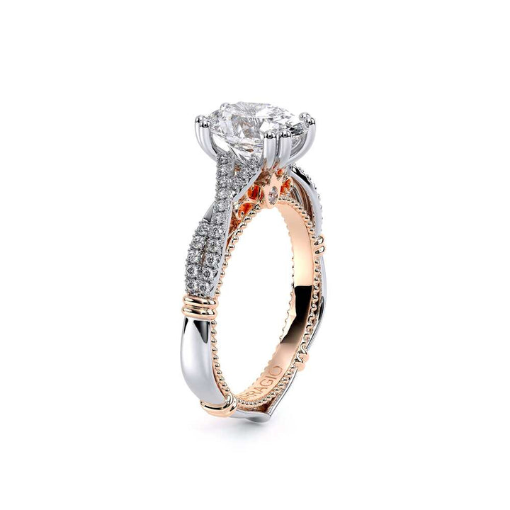 Parisian-105ov-14k Two Tone Oval