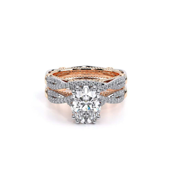 Parisian-105ov-14k Two Tone Oval
