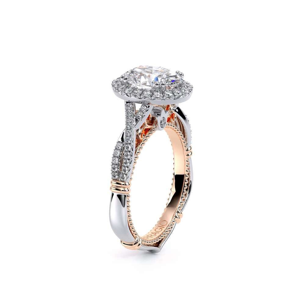 Parisian-106ov-18k Two Tone Oval