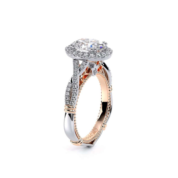 Parisian-106ov-18k Two Tone Oval
