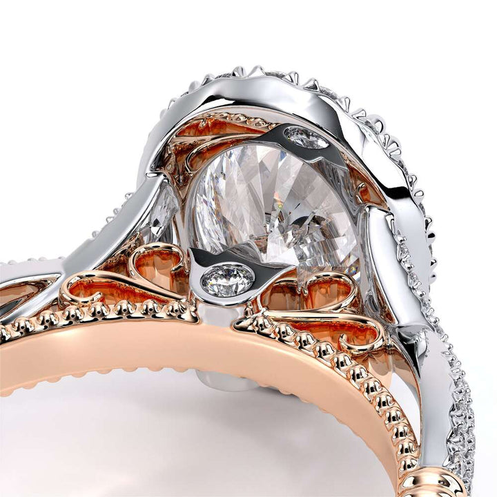 Parisian-106ov-18k Two Tone Oval