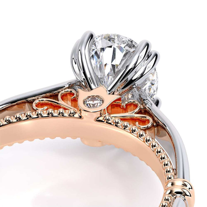 Parisian-120pear-18k Two Tone Pear