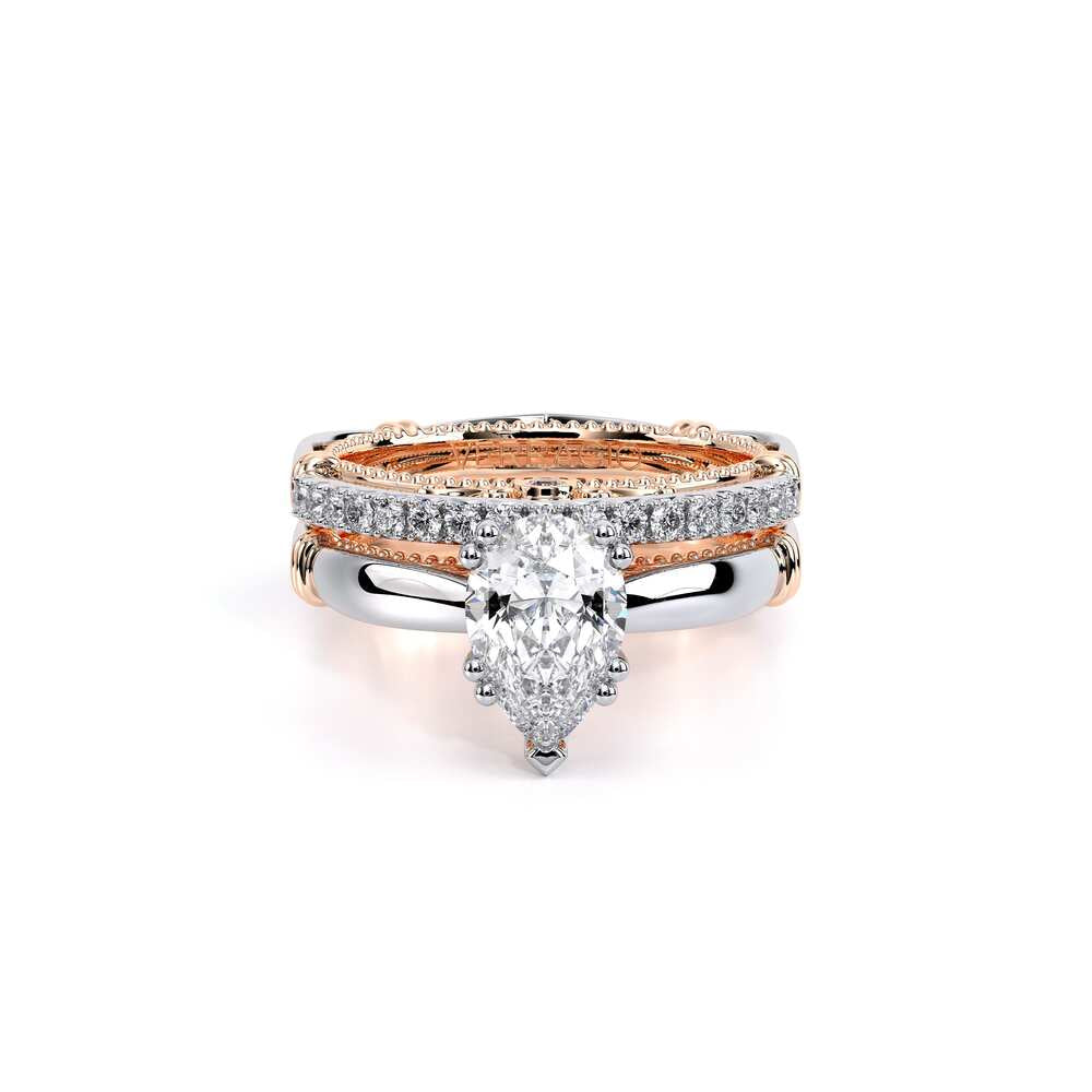Parisian-120pear-18k Two Tone Pear