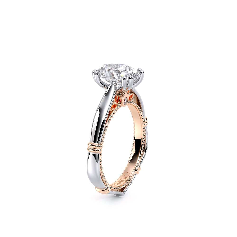 Parisian-120ov-18k Two Tone Oval