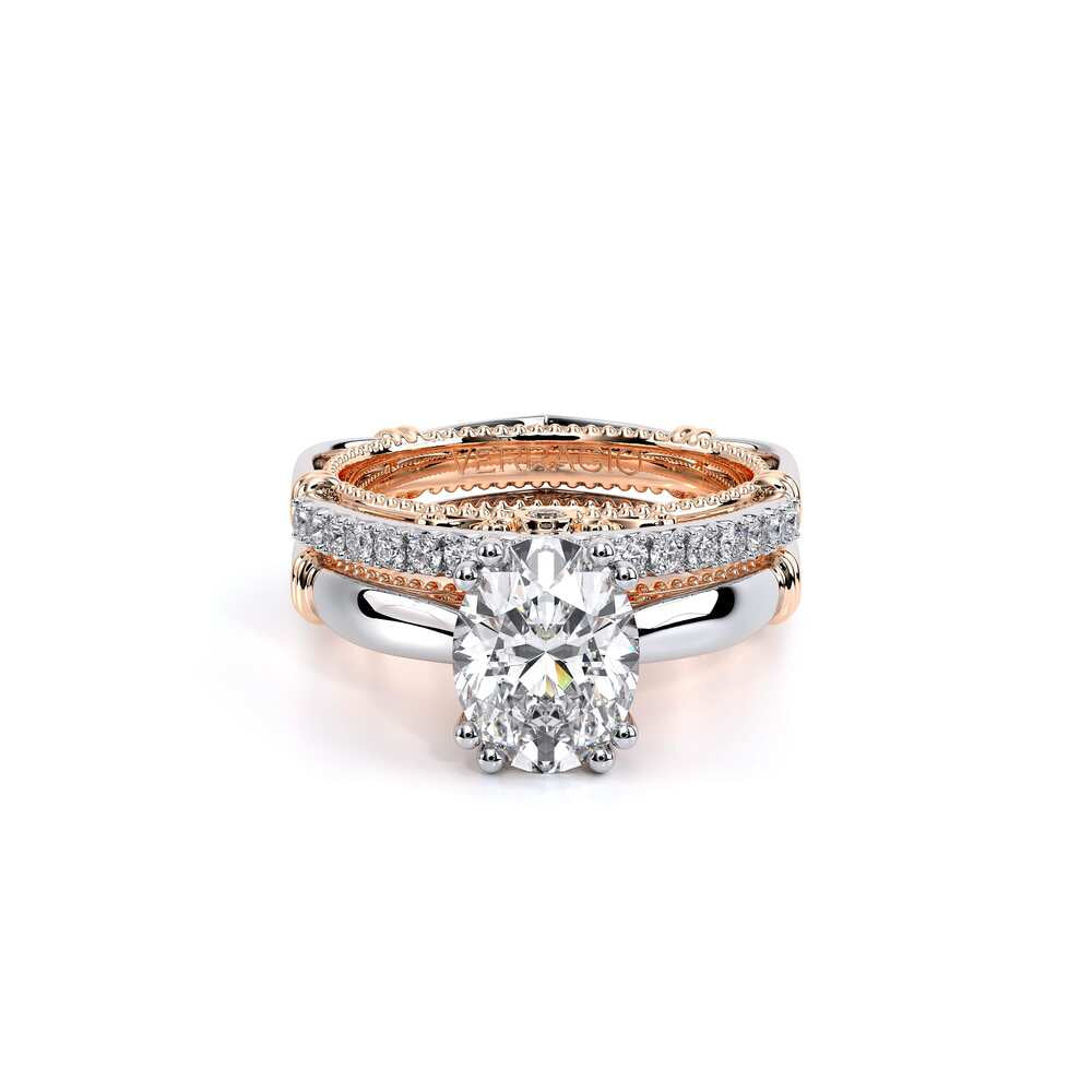 Parisian-120ov-18k Two Tone Oval