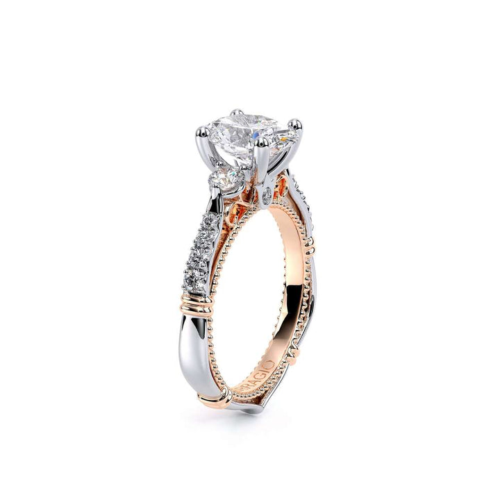 Parisian-124ov-18k Two Tone Oval