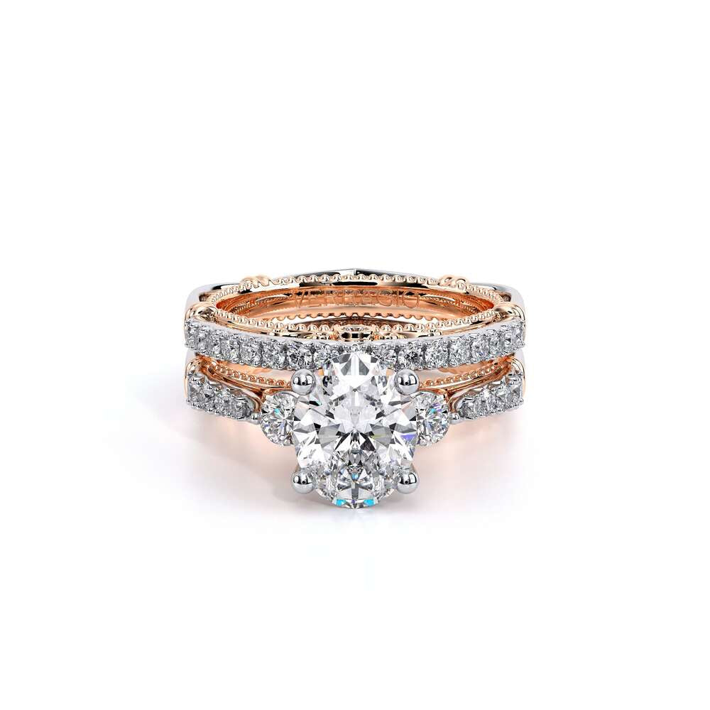 Parisian-124ov-18k Two Tone Oval