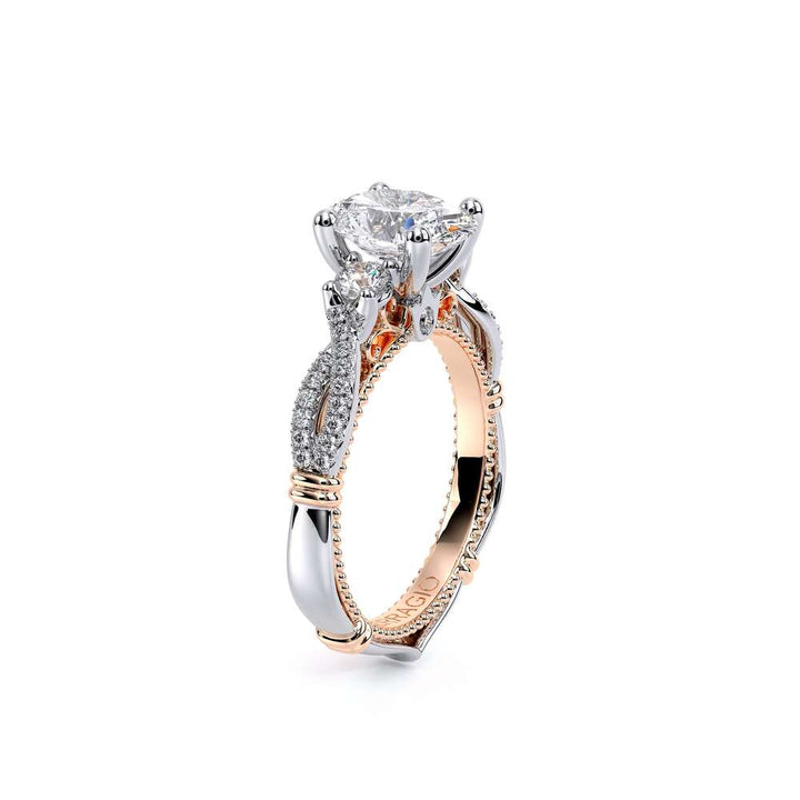 Parisian-129ov-14k Two Tone Oval