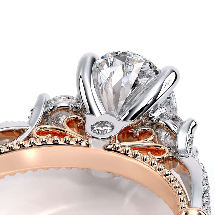 Parisian-129ov-14k Two Tone Oval
