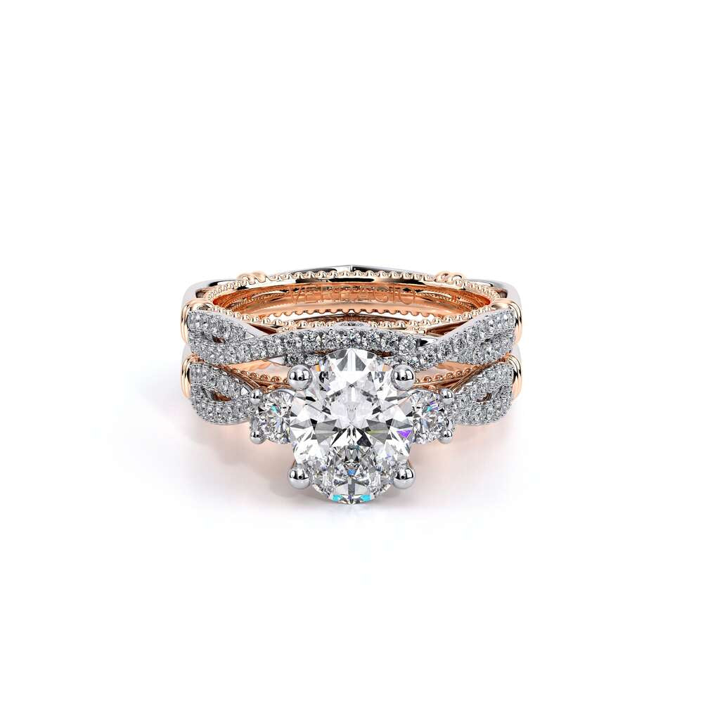 Parisian-129ov-14k Two Tone Oval